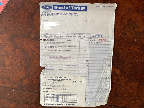 1979 Ford Escort 1.6 Ghia 4dr Manual (Mk2) à vendre (picture 99 of 105)