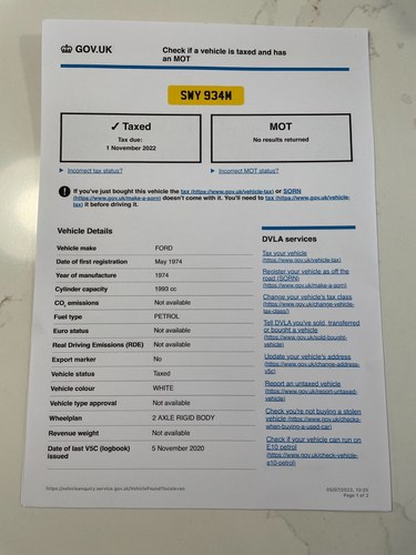 1974 Ford Escort Mk1 GP4 Rally Car RS2 In vendita (immagine 295 di 324)