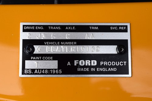 1971 Ford Escort GT Mk1 In vendita (immagine 97 di 141)