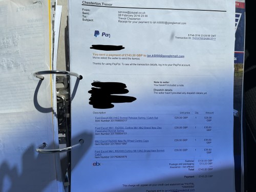 1974 Ford Escort Rs 2000 For Sale (picture 123 of 125)