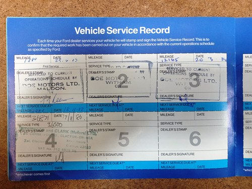 1983 Ford Escort RS1600i zum Verkauf (Bild 122 von 128)