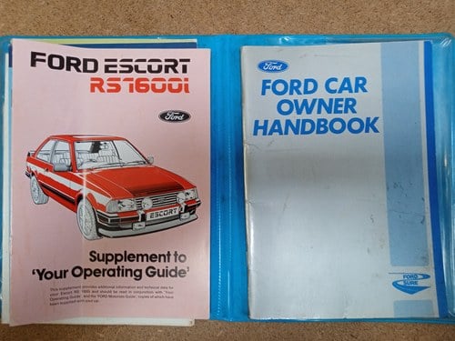 1983 Ford Escort RS1600i zum Verkauf (Bild 126 von 128)