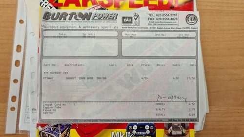 1976 Ford Escort RS2000 Mk2 à vendre (picture 145 of 168)