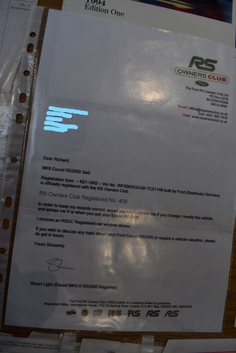 1996 Ford Escort RS2000 For Sale (picture 60 of 66)