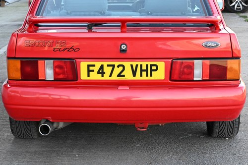 1989 Ford Escort XR3i zum Verkauf (Bild 90 von 130)