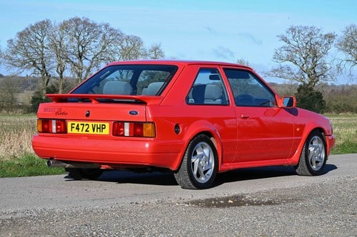 1989 Ford Escort XR3i zum Verkauf (Bild 6 von 130)