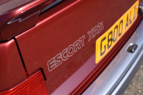 1990 Ford Escort XR3i Cabriolet In vendita (immagine 113 di 158)