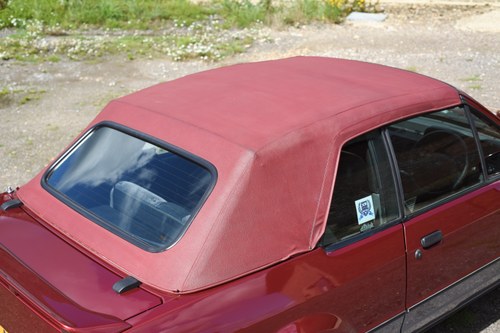 1990 Ford Escort XR3i Cabriolet In vendita (immagine 121 di 158)