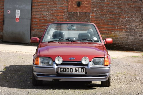 1990 Ford Escort XR3i Cabriolet In vendita (immagine 6 di 158)