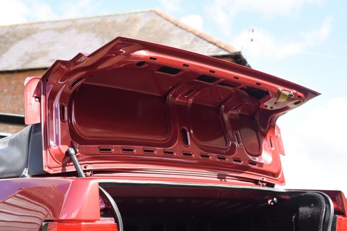 1990 Ford Escort XR3i Cabriolet In vendita (immagine 76 di 158)