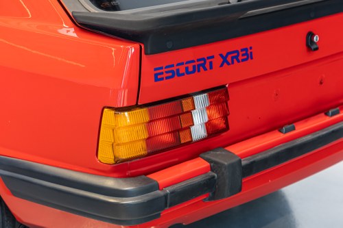 1985 Ford Escort XR3i (Mk3) In vendita (immagine 38 di 54)