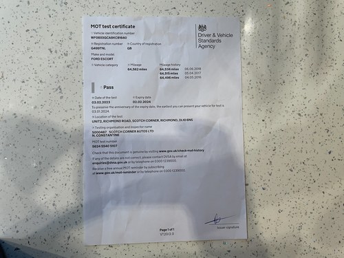 1989 Ford Escort XR3i In vendita (immagine 133 di 141)