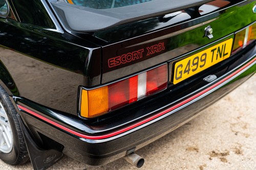 1989 Ford Escort XR3i In vendita (immagine 94 di 141)
