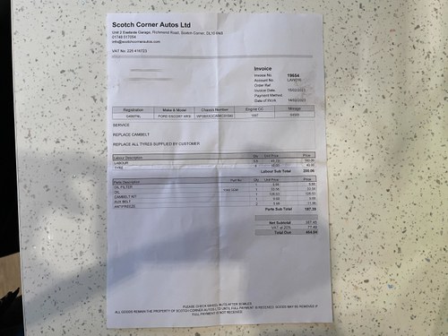 1989 Ford Escort XR3i In vendita (immagine 138 di 141)