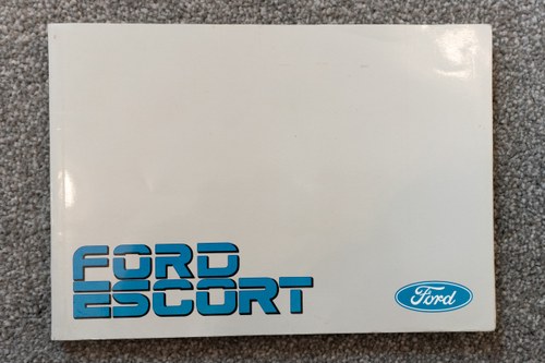 1990 Ford Escort XR3i à vendre (picture 65 of 72)