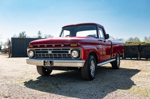 1966 Ford F100 Pickup V8 à vendre (picture 17 of 248)