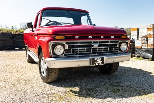 1966 Ford F100 Pickup V8 à vendre (picture 38 of 248)