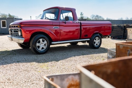 1966 Ford F100 Pickup V8 à vendre (picture 7 of 248)