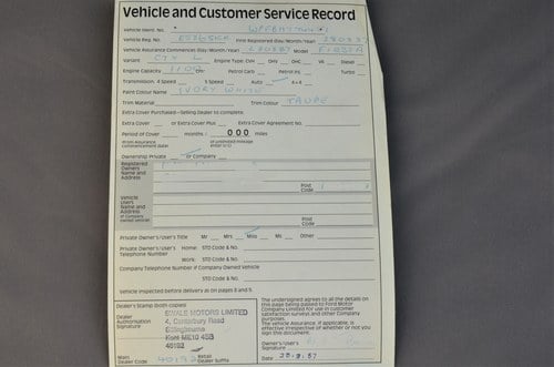 1987 Ford Fiesta L 1.1 Auto En venta (imagen 114 de 123)