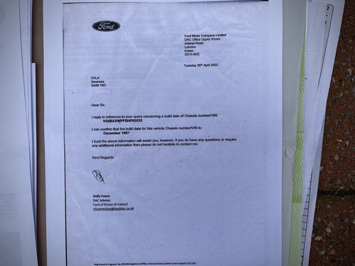 1988 Ford Fiesta XR2 For Sale (picture 121 of 122)