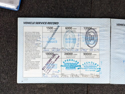 1988 Ford Fiesta XR2i MK11 For Sale (picture 115 of 118)