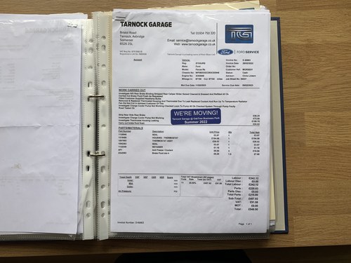 2003 Ford Focus RS In vendita (immagine 140 di 170)