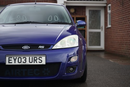 2003 Ford Focus RS In vendita (immagine 95 di 170)