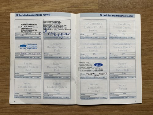 2003 Ford Focus RS In vendita (immagine 132 di 170)