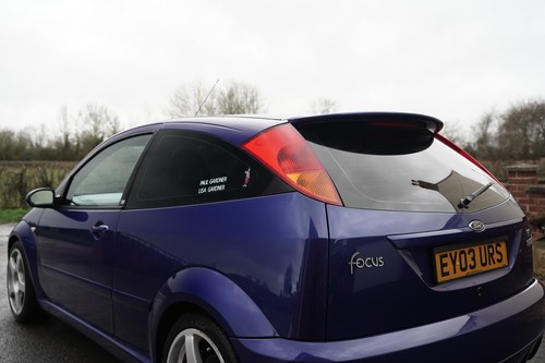 2003 Ford Focus RS In vendita (immagine 79 di 170)