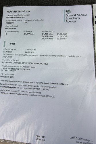 RESERVE LOWERED - 2003 Ford Focus RS 2.0 zum Verkauf (Bild 107 von 116)