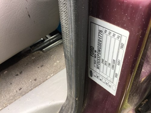 1995 Ford Galaxy 7 Seater Prototype - Wingfield Collection For Sale (picture 60 of 84)