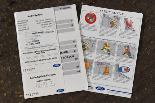 1998 Ford Granada Scorpio Ultima Cosworth In vendita (immagine 146 di 147)