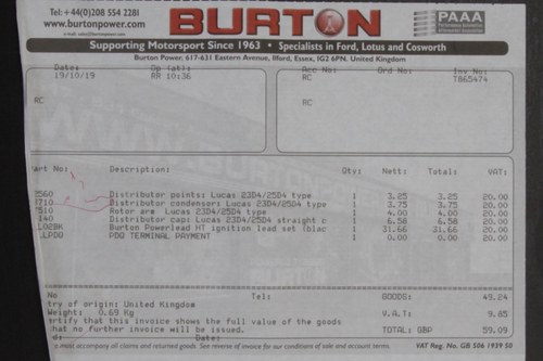 1968 Ford Lotus Cortina Convertible En venta (imagen 102 de 116)