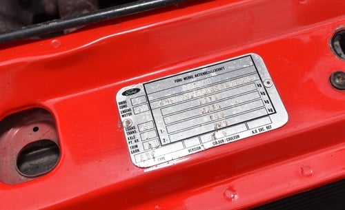 1989 Mk4 Ford Escort XR3i En venta (imagen 82 de 116)