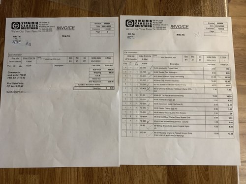 1966 Ford Mustang Coupe (LHD) In vendita (immagine 242 di 247)