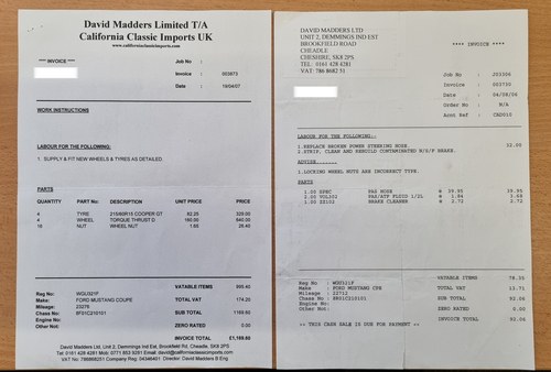 1968 Ford Mustang Coupe In vendita (immagine 65 di 69)