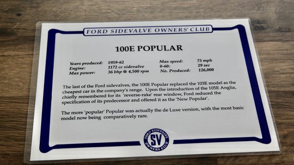 1959 Ford Popular 100E For Sale (picture :index of 69)