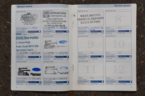 2000 FORD RACING PUMA à vendre (picture 117 of 122)