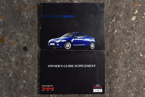 2000 FORD RACING PUMA à vendre (picture 113 of 122)