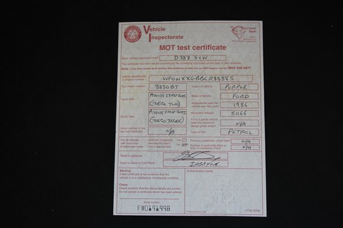 NO RESERVE! 1986 Ford Sierra Estate 2.8 Ghia 4x4 à vendre (picture 94 of 98)