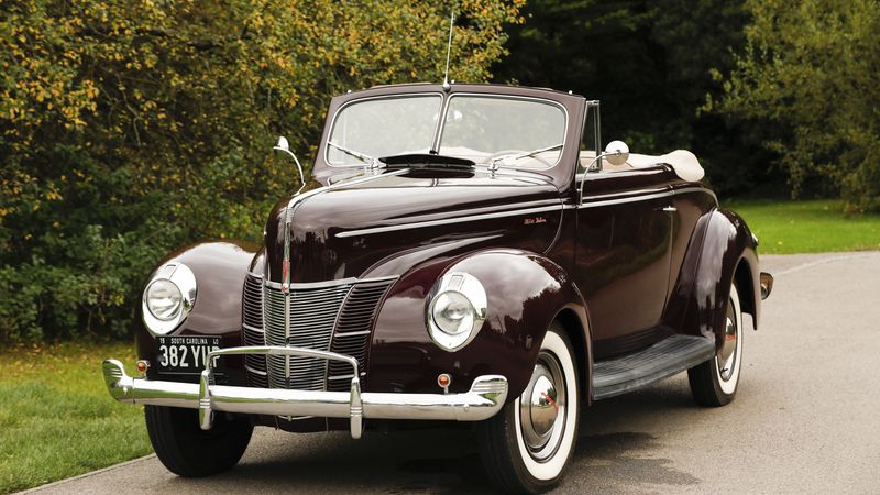 1940 Ford Super Deluxe Convertible LHD For Sale (picture 1 of 122)