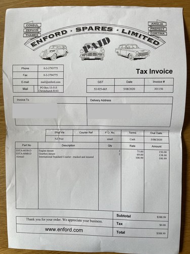 1956 Ford Zephyr Zodiac Mk1 For Sale (picture 215 of 217)