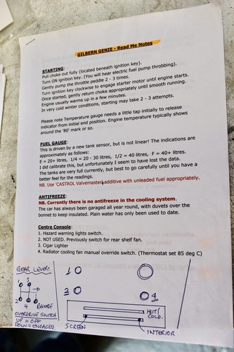 1968 Gilbern Genie In vendita (immagine 93 di 133)