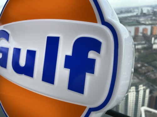 NO RESERVE - Illuminated Gulf Sign à vendre (picture 18 of 19)