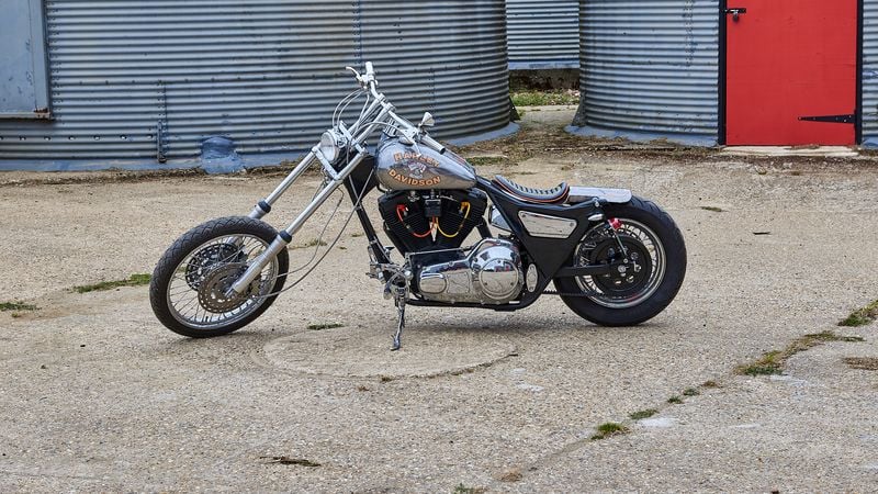 1970 Death Row Harley Davidson 1340 Evo Marlboro Man Replica Bike For Sale (picture 1 of 112)