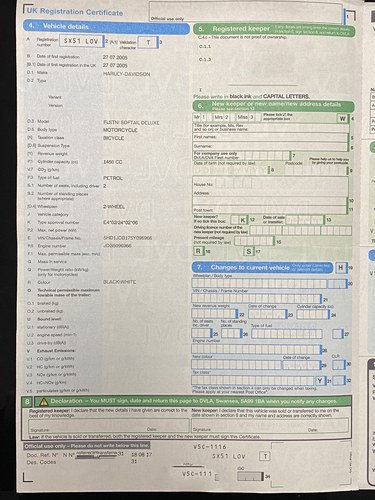 2005 Harley Davidson FLSTNI / Softail Deluxe à vendre (picture 124 of 125)