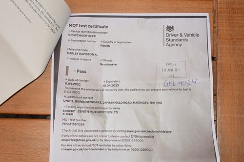 1983 Harley-Davidson XLX Sportster Custom à vendre (picture 99 of 112)