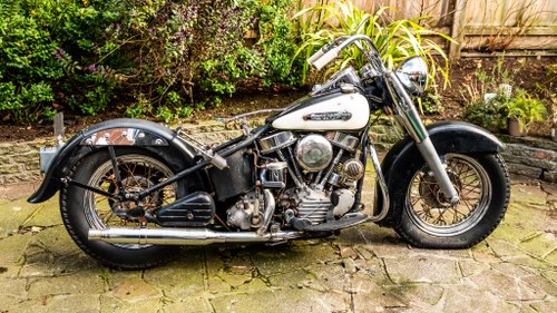 1950 Harley Davidson Panhead Hydra-Glide à vendre (picture 1 of 100)