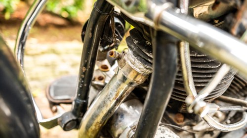 1950 Harley Davidson Panhead Hydra-Glide à vendre (picture 48 of 100)