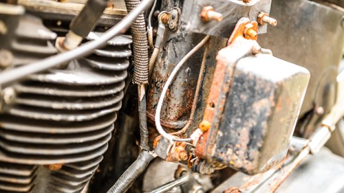 1950 Harley Davidson Panhead Hydra-Glide à vendre (picture 50 of 100)